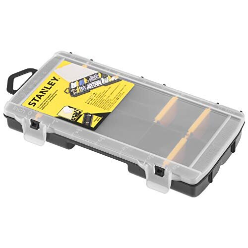 STANLEY Stanley STST81679-1 Small Storage Organizer, Transparent 2
