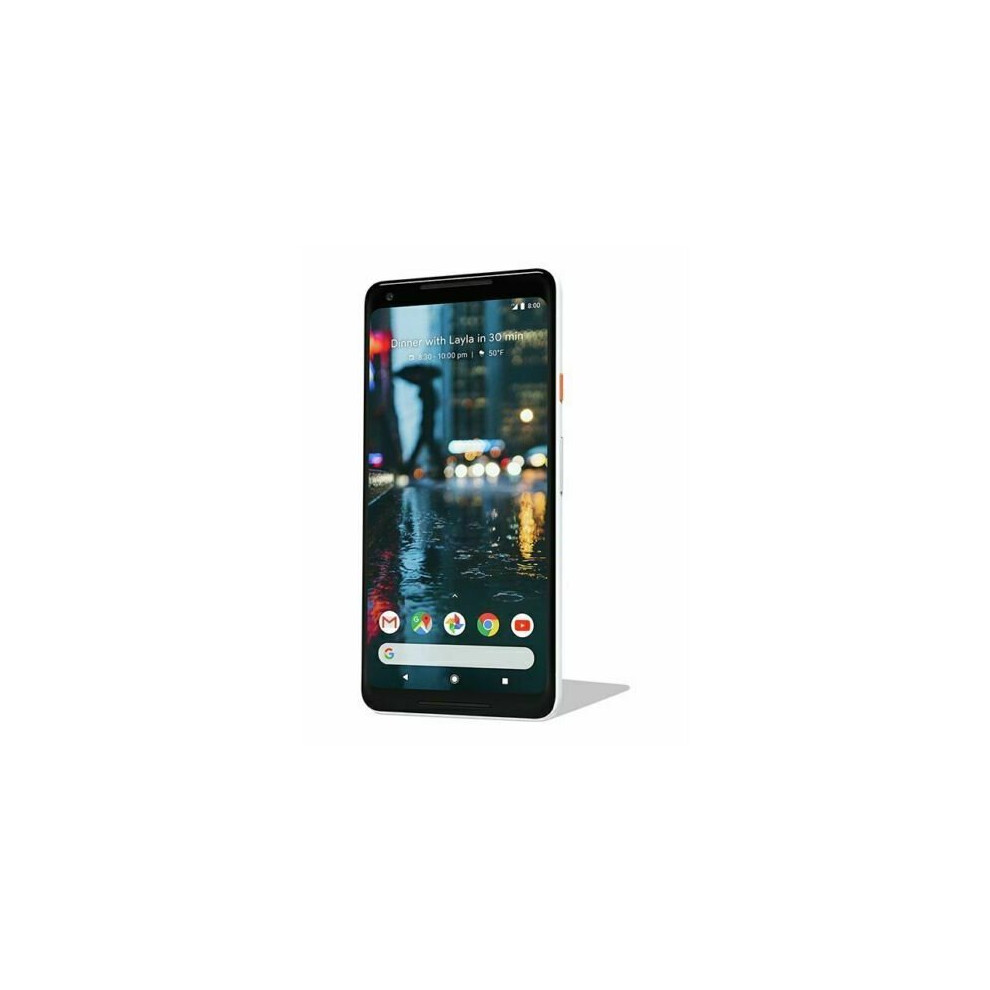 Google (Unlocked, White) Pixel 2 Xl 4G Smartphone 64Gb 4Gb Ram