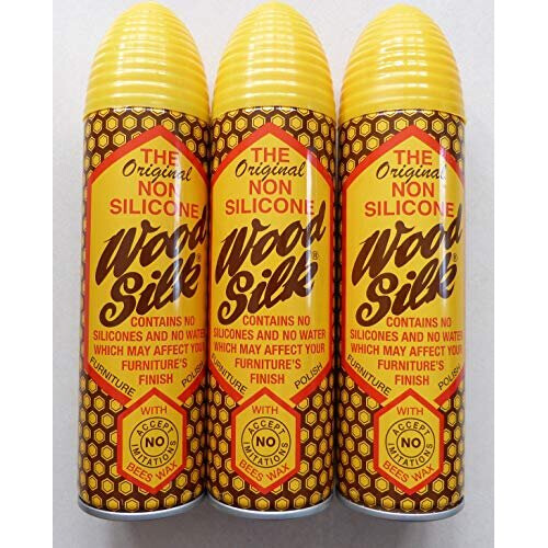 Wood Silk Non- Silicon Polish Trio - with Bees Wax - 3 x 250ml