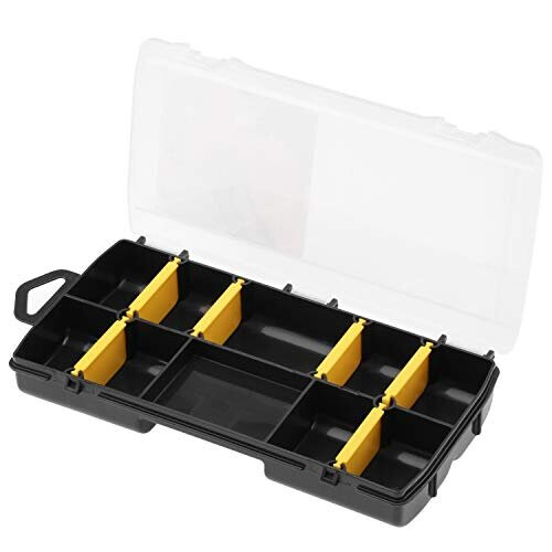 STANLEY Stanley STST81679-1 Small Storage Organizer, Transparent 1