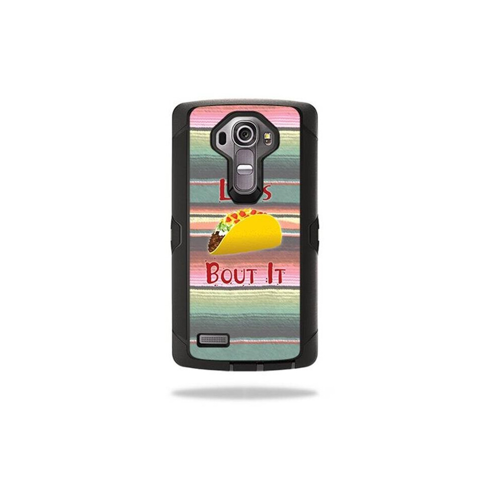 MightySkins OTDLGG4-Lets Taco Bout It Skin for Otterbox Defender LG G4 Case - Lets Taco Bout It-image-OPC-PB25CPY-NEW
