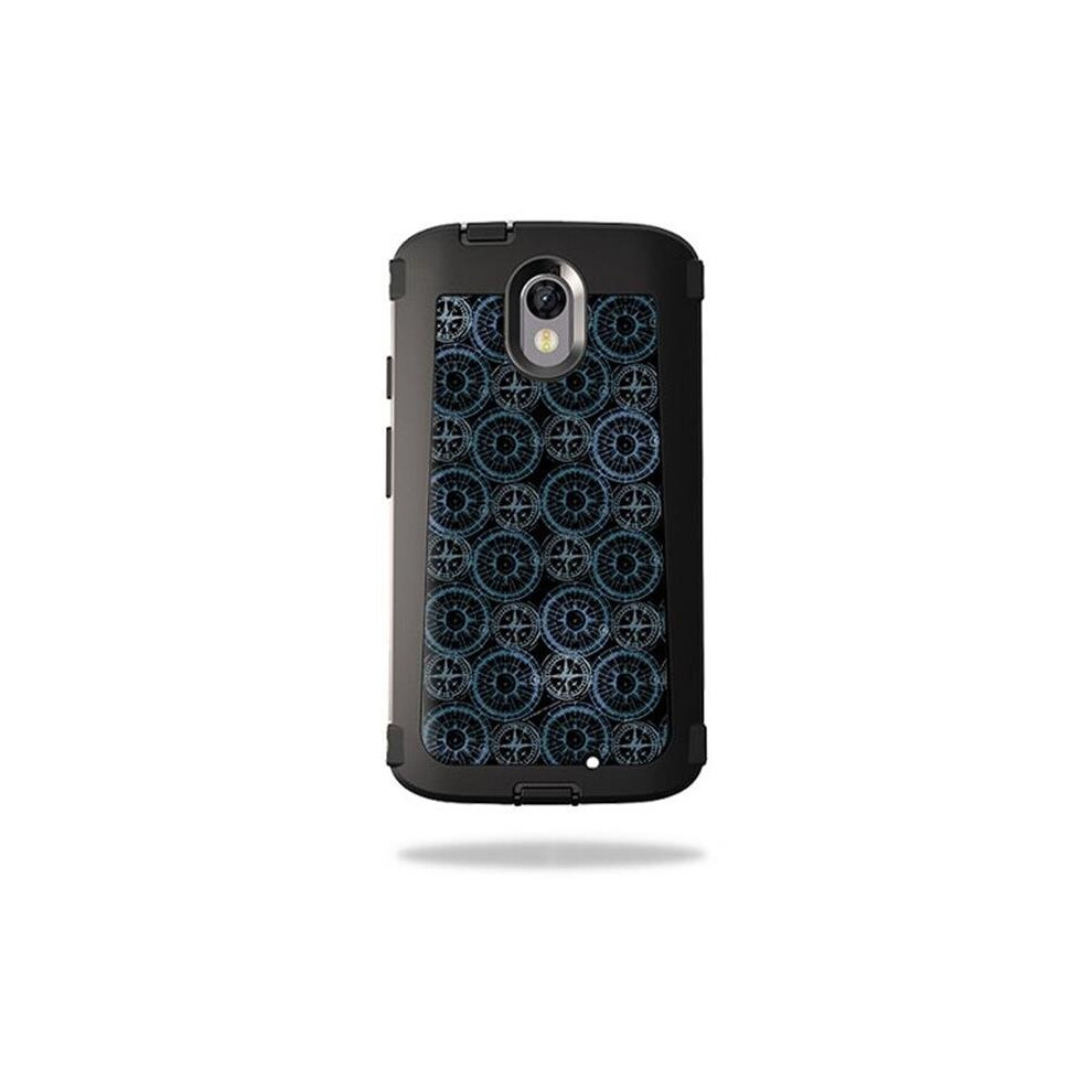 Mightyskins Otdmodtur2-Compass Tile Skin For Otterbox Defender Motorola Droid Turbo 2 - Compass Tile 711237063590