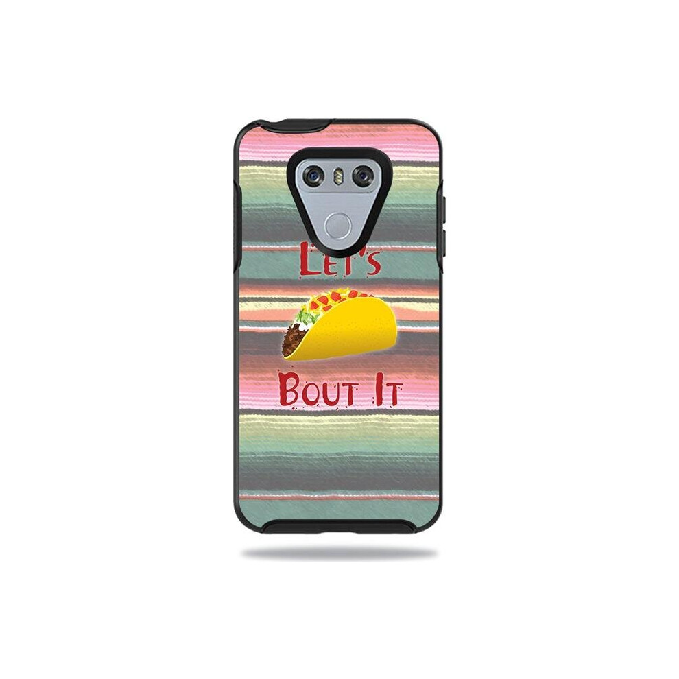MightySkins OTSLGG6-Lets Taco Bout It Skin for Otterbox Symmetry LG G6 Case - Lets Taco Bout It-image-OPC-PB25FK6-NEW