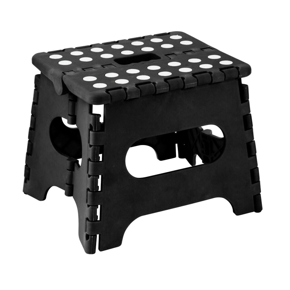 (Mini Folding Stool Multi Purpose Step Anti Slip Grip Home Easy Storage Carry NEW) Mini Folding Stool Multi Purpose