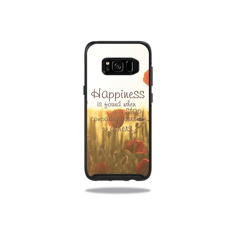 MightySkins OTSSGS8-Be Happy Skin for Otterbox Symmetry Samsung Galaxy S8 Case - Be Happy-image-OPC-PB259MR-NEW