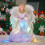 Living And Home Angel Christmas Tree Topper with Multi LED Lights 1