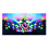 Premier 80 Multi Colour LED Supabright Christmas Lights 6.3M Lit Green Cable 2