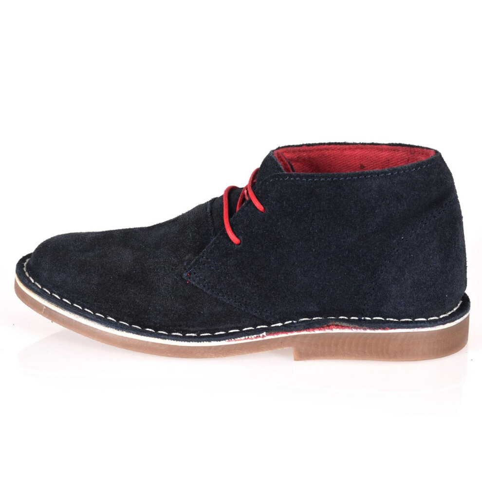 (11) Desert Boots Lace up Suede Leather Chukka Shoes