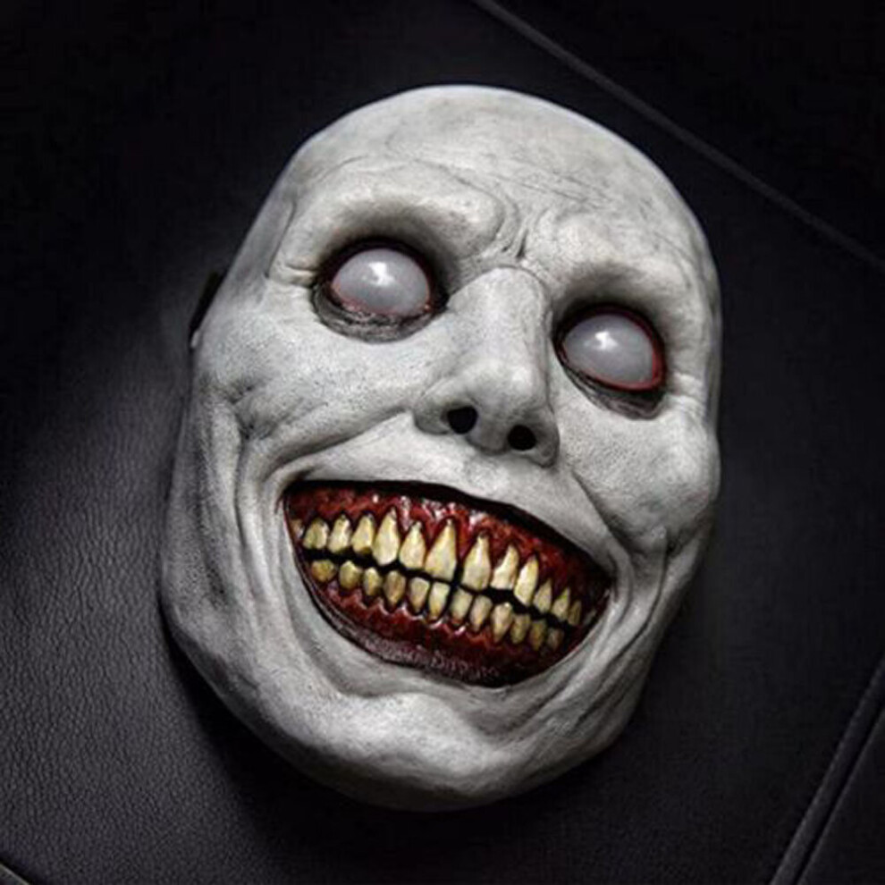 Halloween Full Face Mask, Adult Horror Ghost Mask Costume Latex Mask