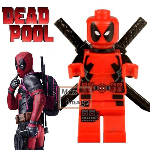 Marvel Avengers Deadpool Children's Toys Deadpool Building Blocks Toys ...