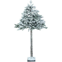 BPIL 6ft Half Parasol Christmas Tree SNOWY Ideal To Decorate House & Keep Your Decoration Save With This Parasol Tree From Crawling Babies & Pets