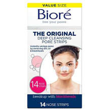 Biore Deep Cleansing Pore Strips For Nose - 14 Ea