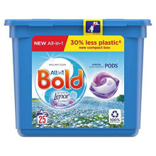 Bold All-in-1 Pods Washing Liquid Capsules Spring Awakening, 25 Washes