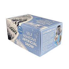 Supa Snow Kit - Self Adhesive Artificial Fake Snow for Christmas Decoration 500g
