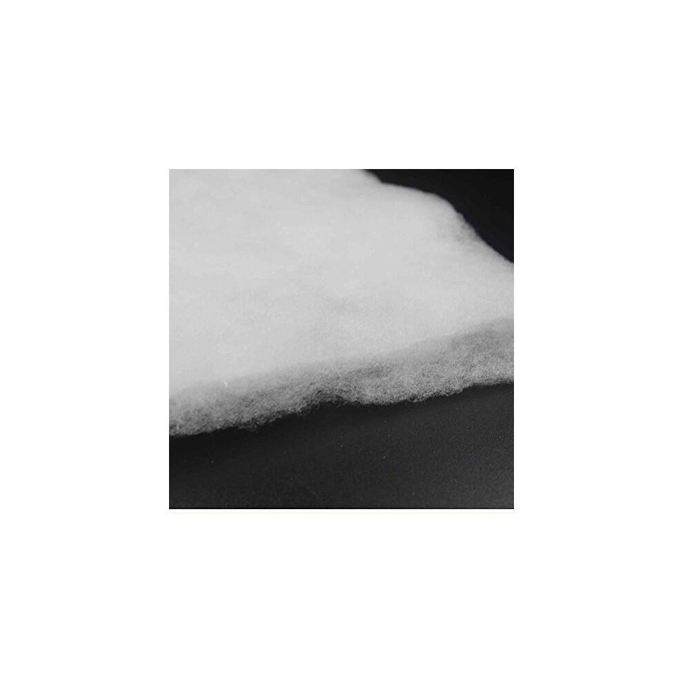T & A Upholstery Supplies 50M Metre Roll Of Artificial Fake Snow Christmas Nativity Soft Blanket White