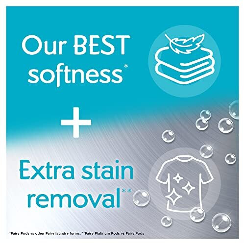 Fairy NonBio Platinum PODS, Washing Liquid Laundry Detergent Tablets