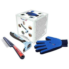 Flea Comb For Long Haired Dogs,Cats,Rabbits too,Pet Grooming Glove,Flea Comb,Pet Grooming Glove, Grooming Brush,All-In-One Flea Comb,Grooming Glo