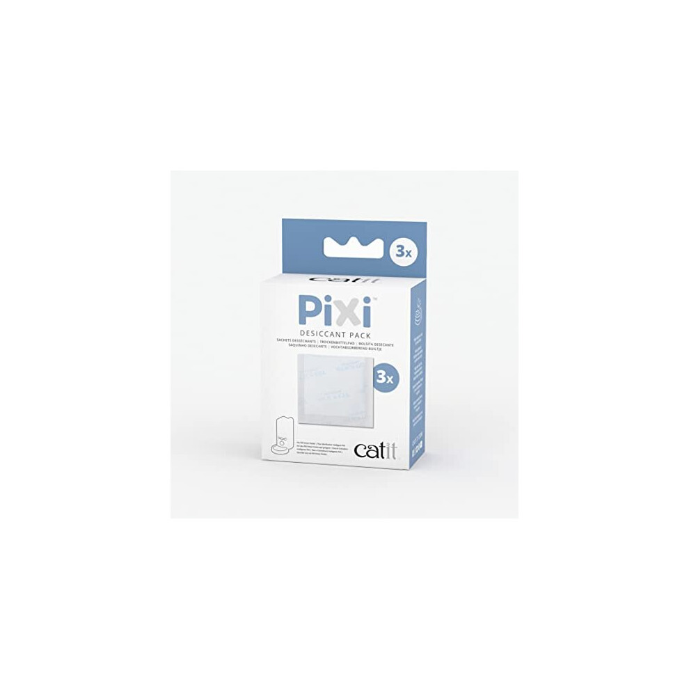 Catit PIXI Smart Feeder Replacement Desiccant Pads for Automatic Cat Food Dispenser, 3 Pack