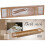 BATH RACK BAMBOO 64X15CM 1