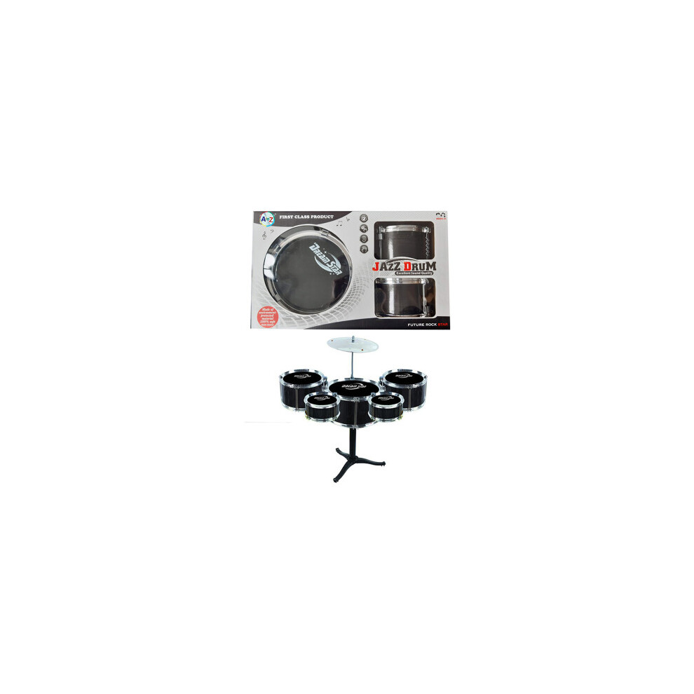 Drum Set With 5 Drums Ideal Kit