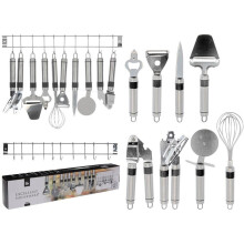 KITCHEN SET 9PCS STAINLESS STEEL