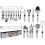 KITCHEN SET 9PCS STAINLESS STEEL 1