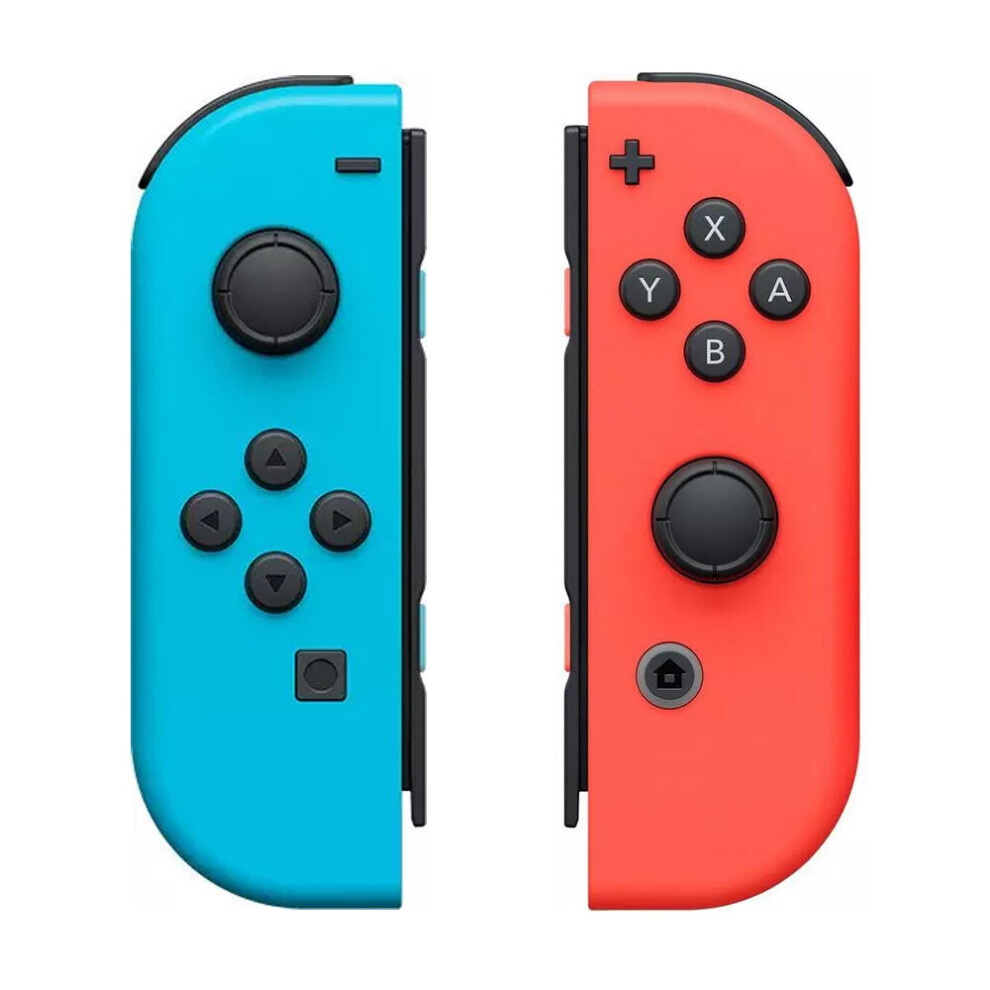 Nintendo Switch Official Joy-Con (L) Neon Blue (R) Neon Red Wireless Controller