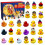 24Pcs Badeendjes 2022 Adventkalender Speelgoed Cadeau 6