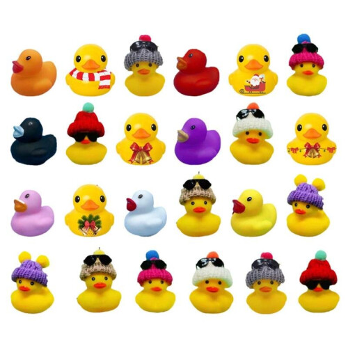 24Pcs Badeendjes 2022 Adventkalender Speelgoed Cadeau 1
