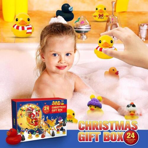 24Pcs Badeendjes 2022 Adventkalender Speelgoed Cadeau 2