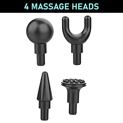 (Grey 32 Speed with Touch LCD) LCD Massage Gun Massager Percussion Vibrating 1