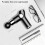 (Grey 32 Speed with Touch LCD) LCD Massage Gun Massager Percussion Vibrating 8