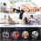 (Grey 32 Speed with Touch LCD) LCD Massage Gun Massager Percussion Vibrating 4