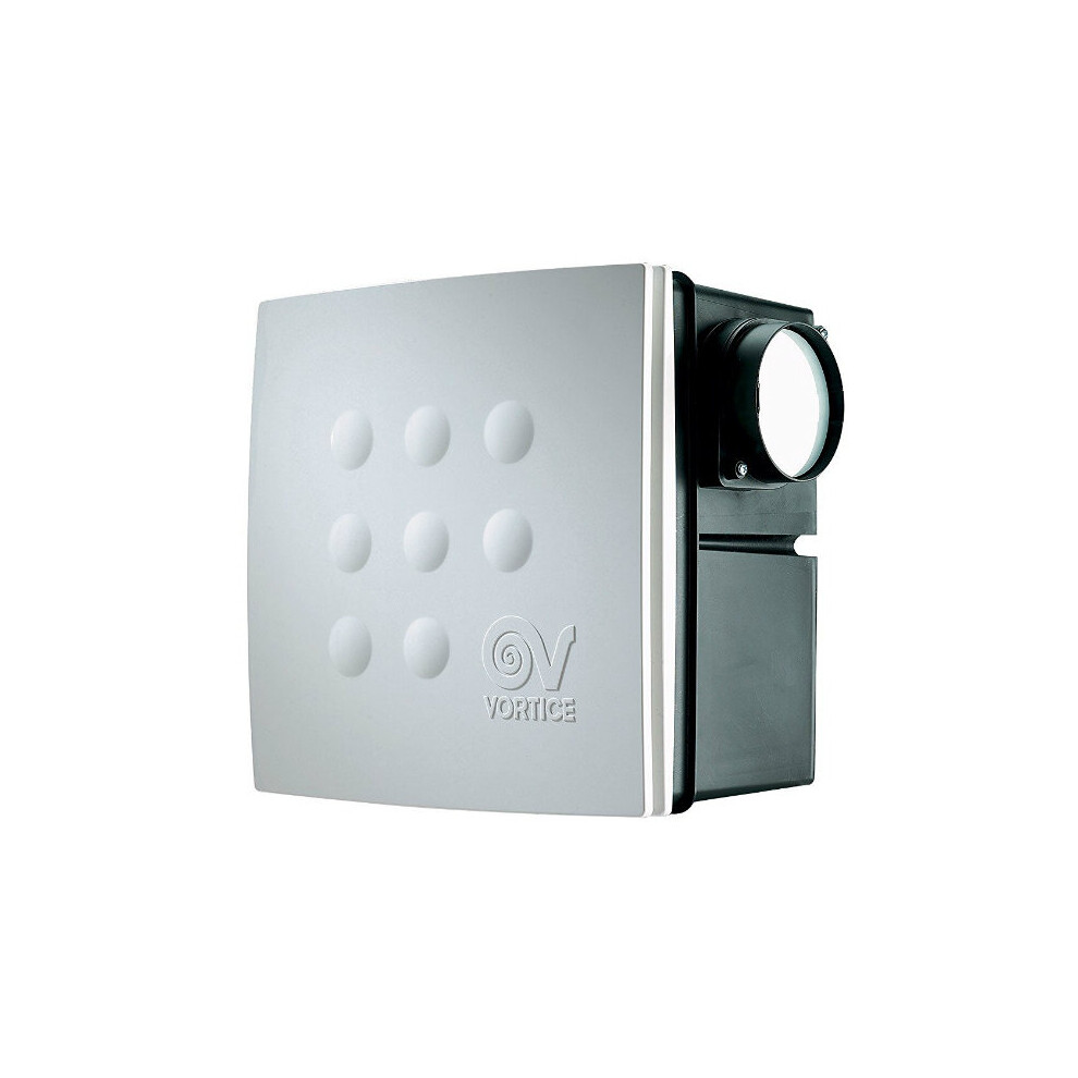 Vortice 12017 Quadro Micro 100 I Centrifugal 2 Speed Bathroom Fan