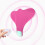 "UFO" Silicone Panty Vibrator (Rose Red) 3