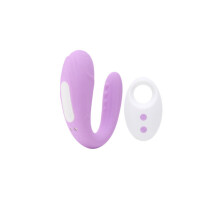 "Gigi" 10 Speed Remote Controlled Silicone G-Spot Massager (Purple)