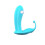 "Romi" 10 Speed Remote Controlled Silicone G-Spot Massager (Blue) 6