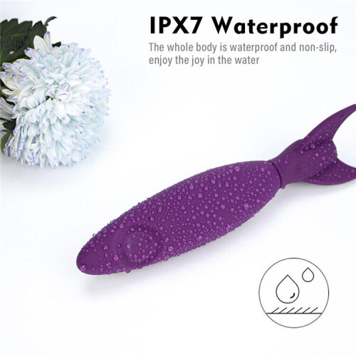 "Rocket" 10 Speed Silicone G-Spot Massager (Purple) 1