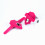 "Emma" Silicone Panty Vibrator (Rose Red) 2