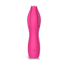 "Lily" 10 Speed Silicone G-Spot Massager (Rose Red)