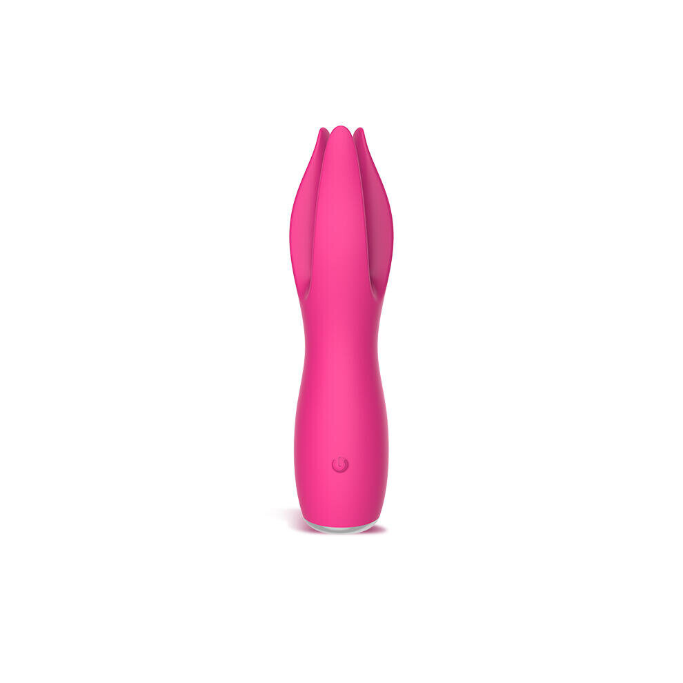 Lily" 10 Speed Silicone G-Spot Massager (Rose Red)