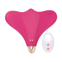 "UFO" Silicone Panty Vibrator (Rose Red)