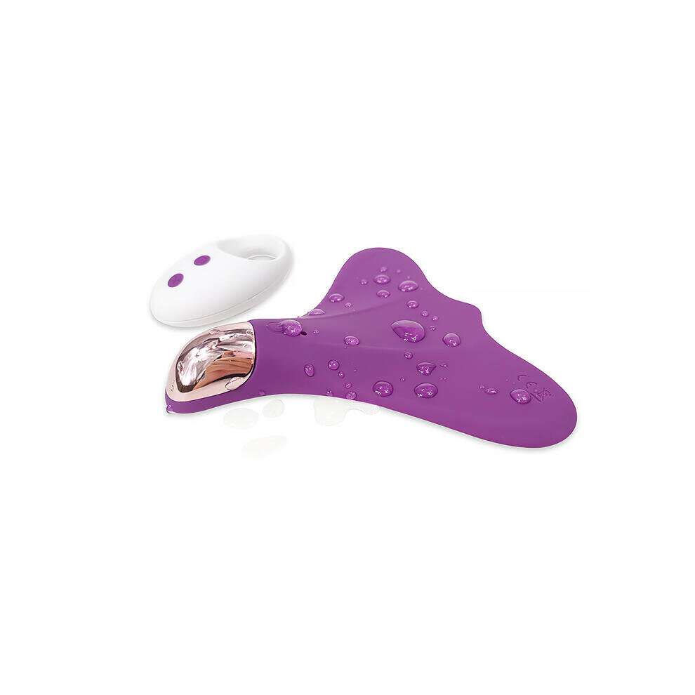 "UFO" Silicone Panty Vibrator (Purple)