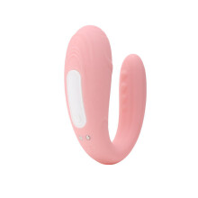 "Gigi" 10 Speed Remote Controlled Silicone G-Spot Massager (Pink)