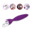 "Rocket" 10 Speed Silicone G-Spot Massager (Purple) 3