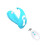 "Romi" 10 Speed Remote Controlled Silicone G-Spot Massager (Blue) 8