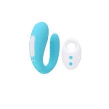 "Gigi" 10 Speed Remote Controlled Silicone G-Spot Massager (Blue)