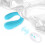 "Gigi" 10 Speed Remote Controlled Silicone G-Spot Massager (Blue) 5
