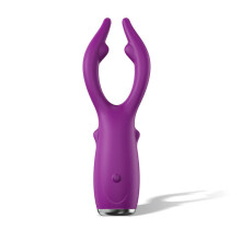 "Deer" 10 Speed Silicone G-Spot Massager (Purple)