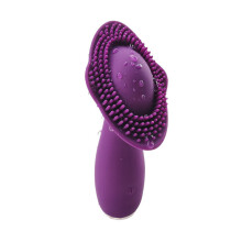 "Amour" 10 Speed Silicone G-Spot Massager (Purple)
